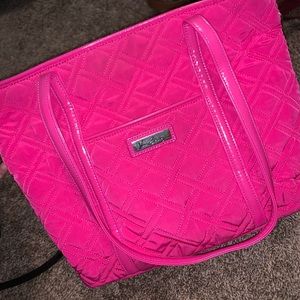 Pink vera bradley tote